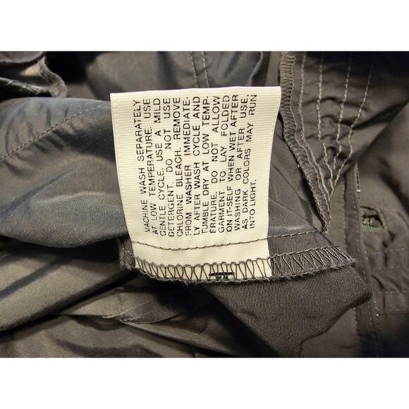 Vtg Roffe Made in USA MEDIUM Mens F-16 Style 2363 Gray Snow Suit One Piece Bibs - Picture 9 of 10